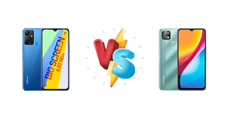 Infinix Smart 6 Plus (India) vs Infinix Smart 5 Pro