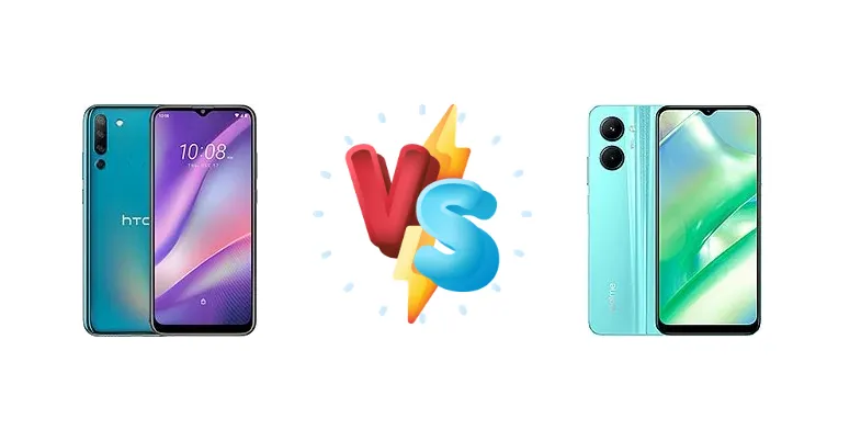 Realme C33 2023 vs HTC Wildfire E3: Budget Smartphone Showdown