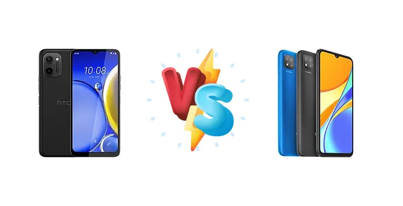 HTC Wildfire E plus vs Xiaomi Redmi 9C NFC