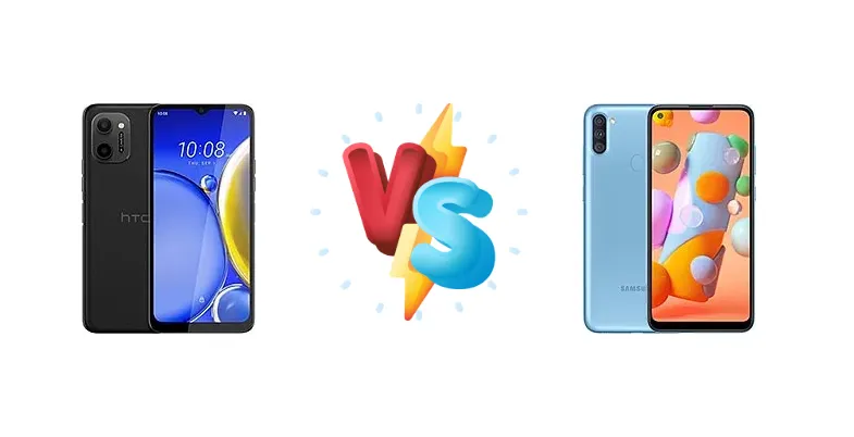 HTC Wildfire E plus vs Samsung Galaxy A11