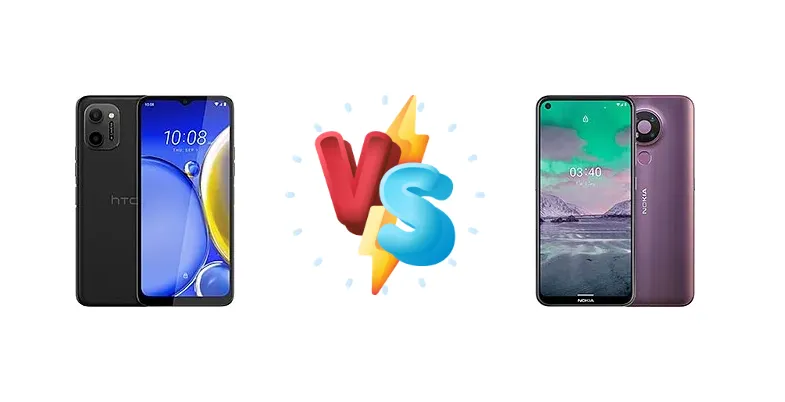 HTC Wildfire E plus vs Nokia 3.4