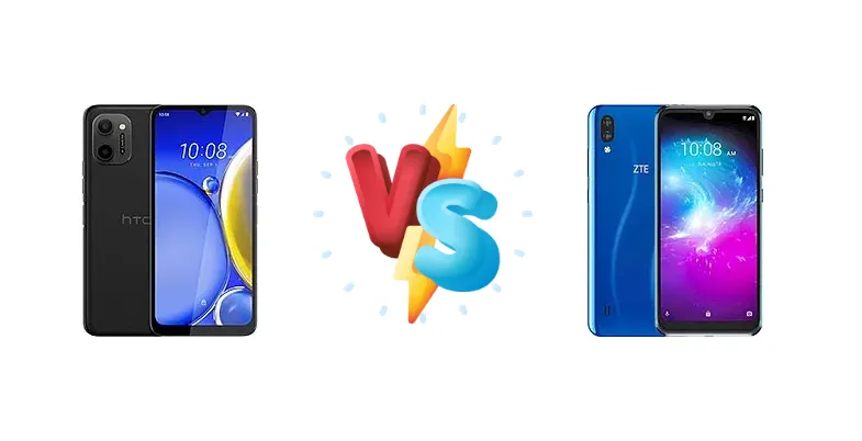 HTC Wildfire E plus vs ZTE Blade A5 2020