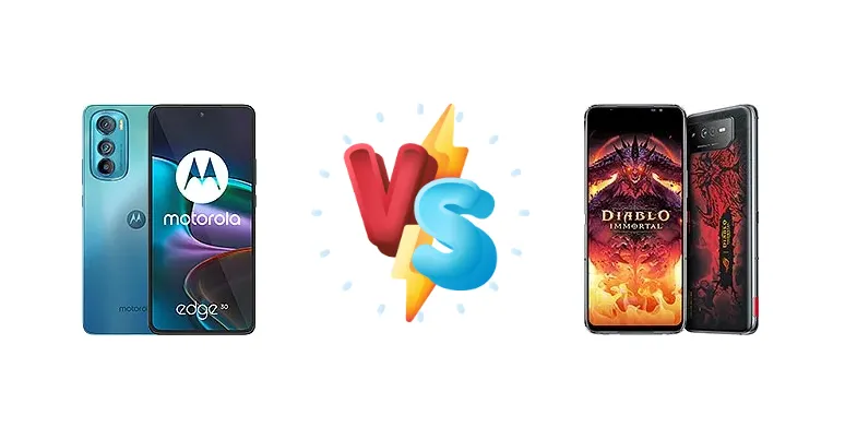 Motorola Edge 30 vs Asus ROG Phone 6 Diablo Immortal Edition