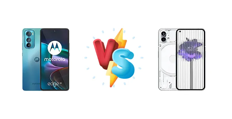 Motorola Edge 30 vs Nothing Phone (1)