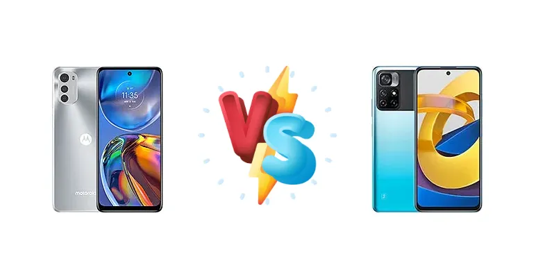 Motorola Moto E32 vs Xiaomi Poco M4 Pro 5G