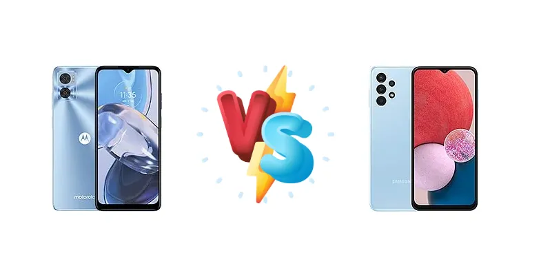 Motorola Moto E22 vs Samsung Galaxy A13 (SM-A137)
