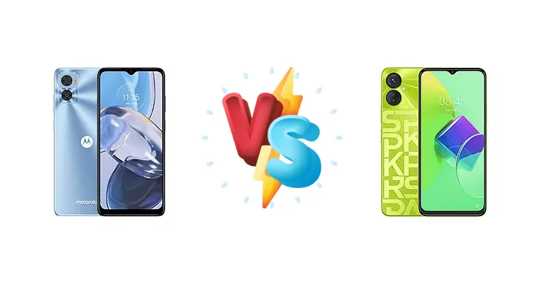Motorola Moto E22 vs Tecno Spark 9 Pro