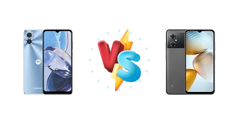 Motorola Moto E22 vs Xiaomi Poco M4 5G
