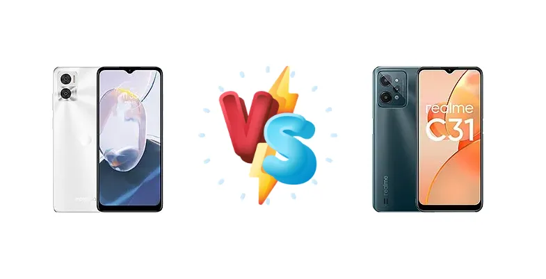 Motorola Moto E22i vs Realme C31