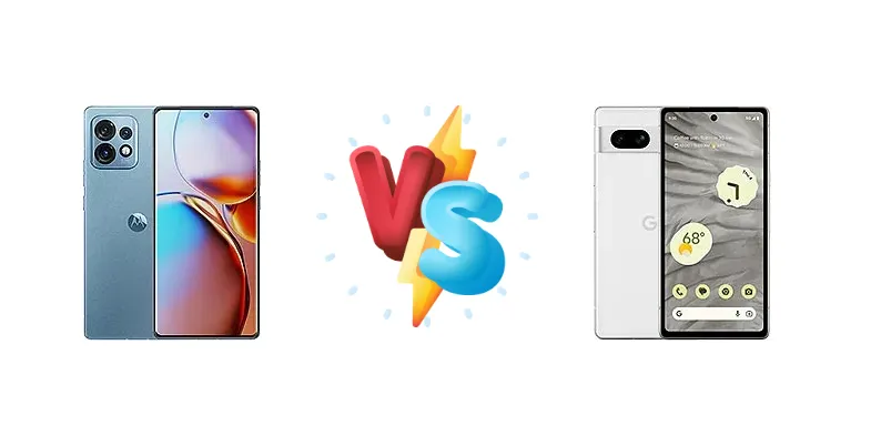 Snapdragon vs Tensor: Motorola Moto X40 vs Google Pixel 7a - Full Comparison