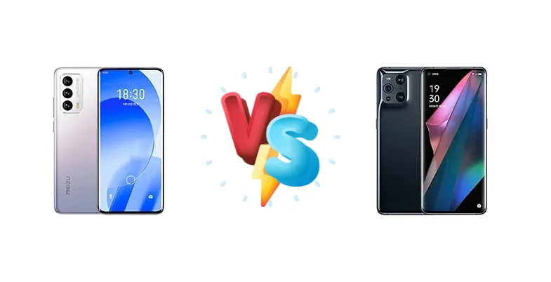 Meizu 18s vs Oppo Find X3 Pro