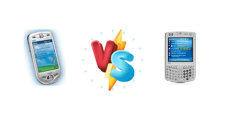 Qtek 2020 vs HP iPAQ hw6915