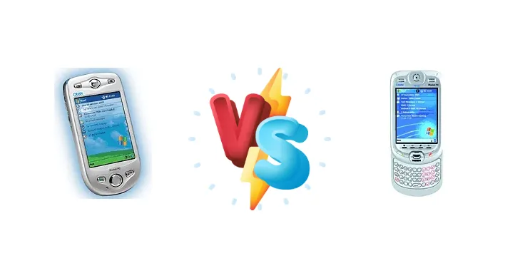 Qtek 2020 vs i-mate PDA2k