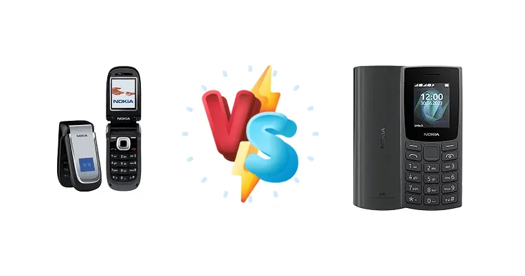 Nokia 2660 vs Nokia 105 4G 2nd Edition