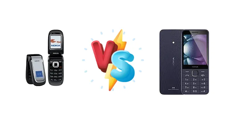 Nokia 2660 vs Nokia 215 4G (2024)