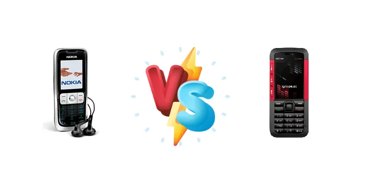 Nokia 2630 vs Nokia 5310 XpressMusic