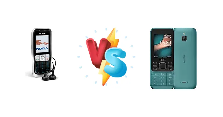 Nokia 2630 vs Nokia 6300 4G