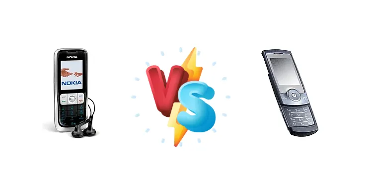 Nokia 2630 vs Samsung U600