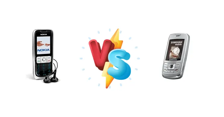 Nokia 2630 vs Samsung E250