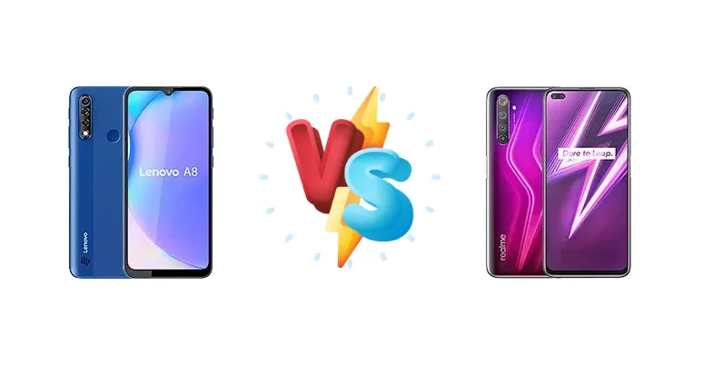 Lenovo A8 2020 vs Realme 6 Pro