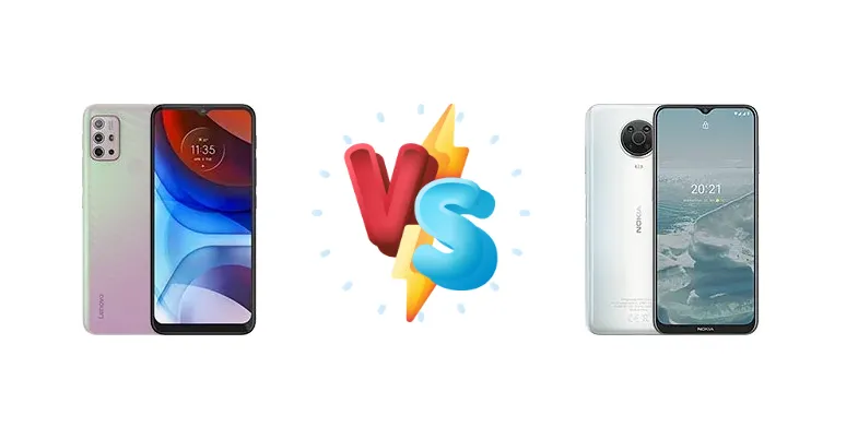 Lenovo K13 Note vs Nokia G20