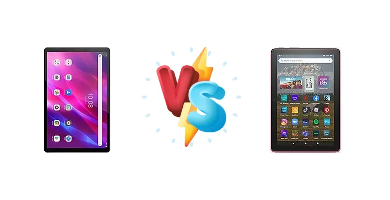 Lenovo Tab K10 vs Amazon Fire HD 8 (2022)