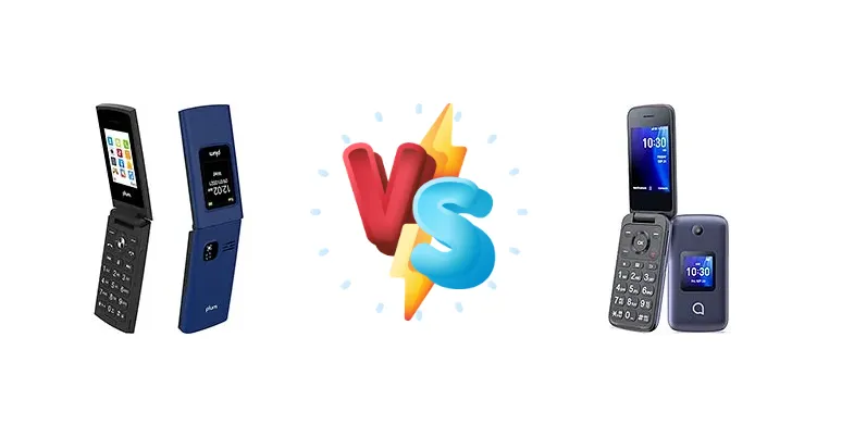 Plum Flipper LTE vs alcatel Go Flip 4