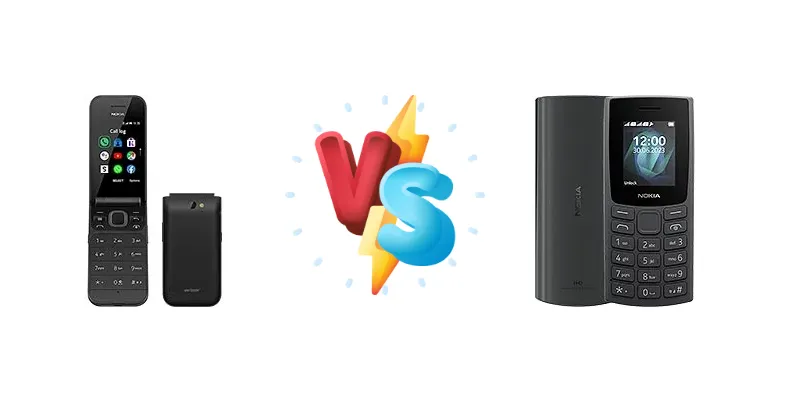 Nokia 2720 V Flip vs Nokia 105 4G 2nd Edition