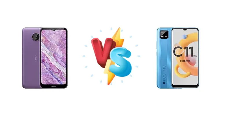 Nokia C10 vs Realme C11 (2021)