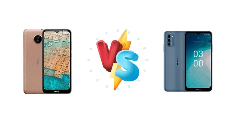 Nokia C20 vs Nokia C300