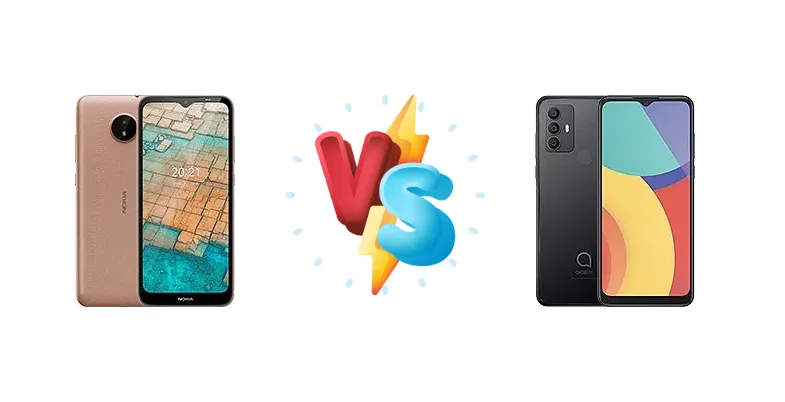 Nokia C20 vs alcatel 1V (2021)