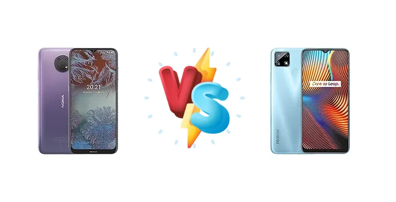 Nokia G10 vs Realme 7i (Global)