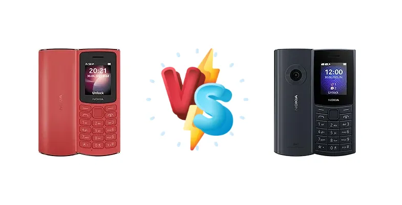 Nokia 105 4G vs Nokia 110 4G 2nd Edition