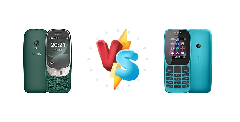 Nokia 6310 (2021) vs Nokia 110 (2019)