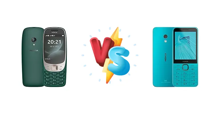 Nokia 6310 (2021) vs Nokia 235 4G (2024)