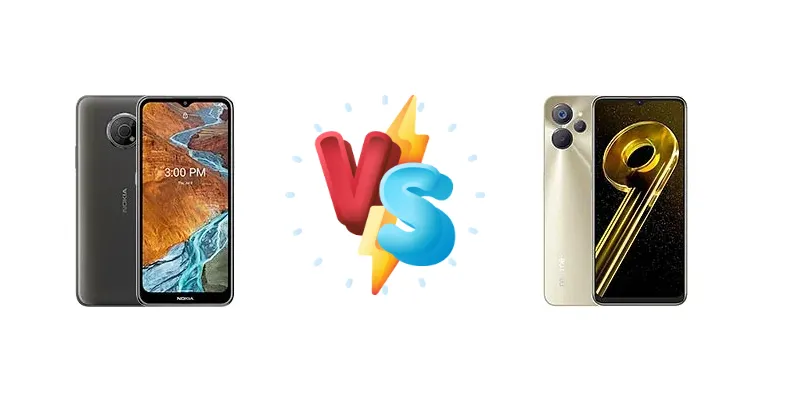 Nokia G300 vs Realme 9i 5G