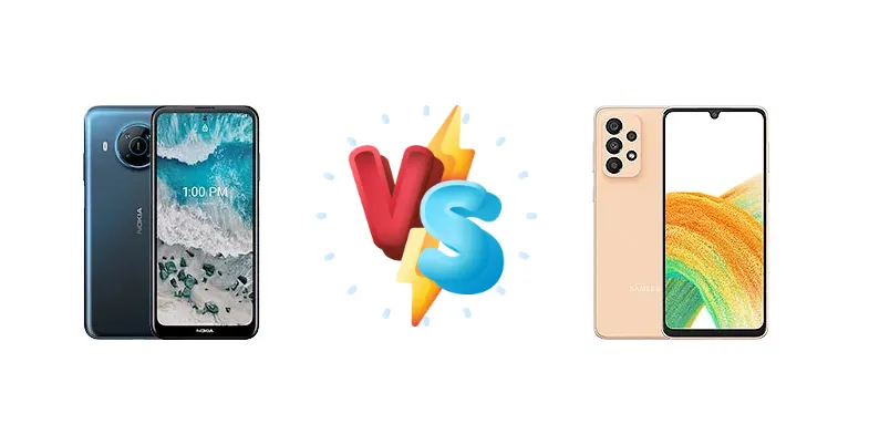 Nokia X100 vs Samsung Galaxy A33 5G