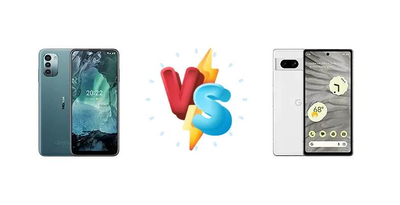 Nokia G11 vs Google Pixel 7a