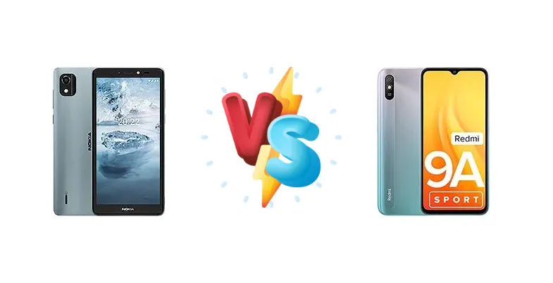 Nokia C2 2nd Edition vs Xiaomi Redmi 9A Sport