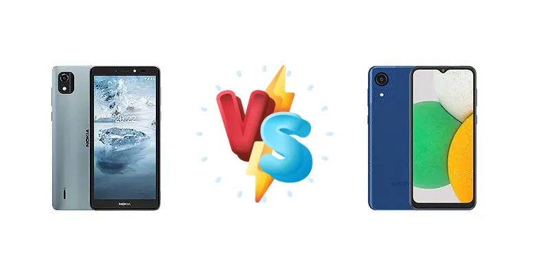 Nokia C2 2nd Edition vs Samsung Galaxy A03 Core