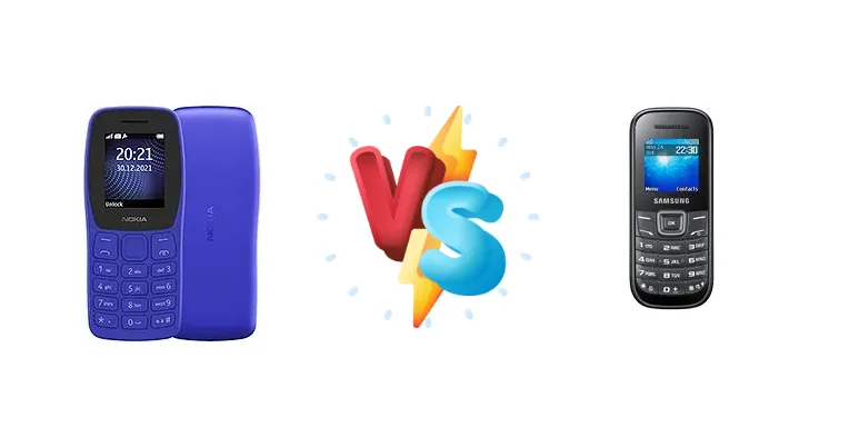 Nokia 105 (2022) vs Samsung E1200 Pusha