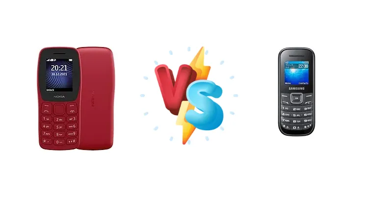 Nokia 105+ (2022) vs Samsung E1200 Pusha