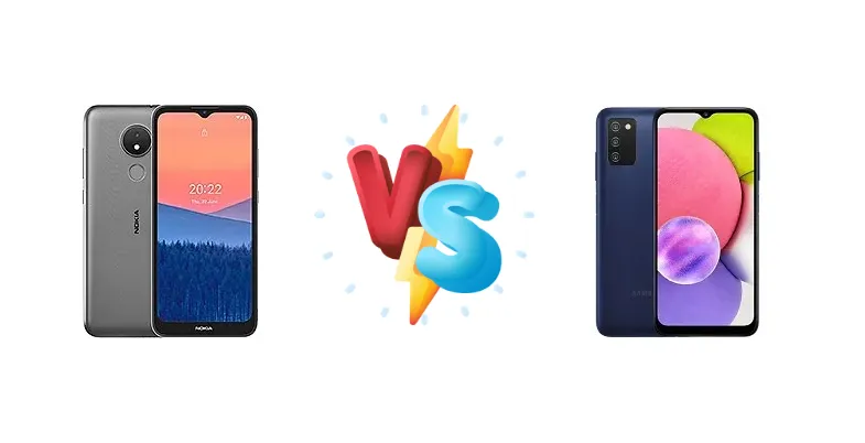 Nokia C21 vs Samsung Galaxy A03s: Budget Battle - Performance and Display Showdown