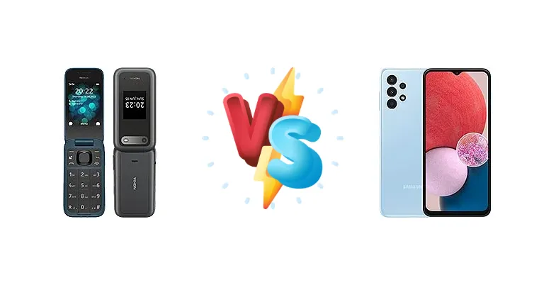 Nokia 2760 Flip vs Samsung Galaxy A13 (SM-A137)