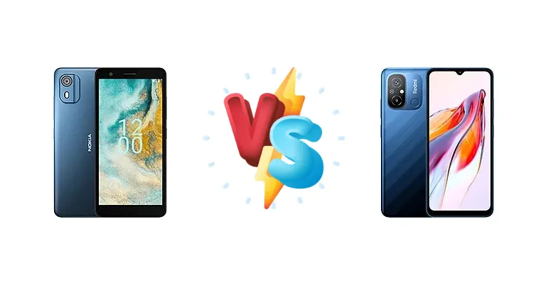 Nokia C02 vs Xiaomi Redmi 12C