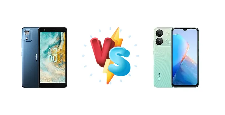 Nokia C02 vs Infinix Smart 7 HD