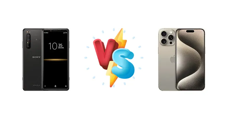 Sony Xperia Pro vs Apple iPhone 15 Pro Max