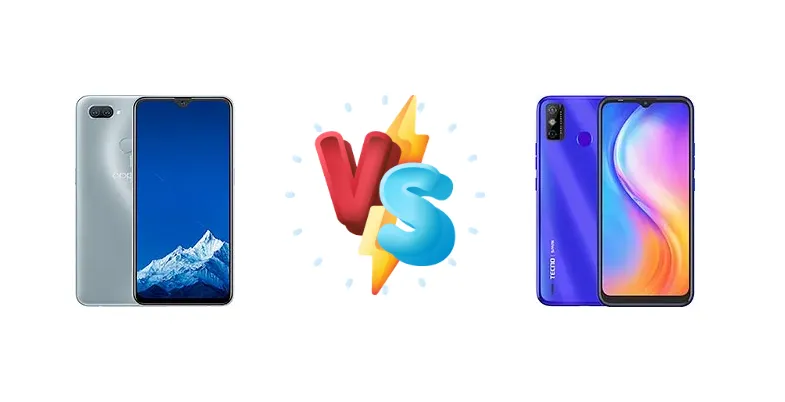 Oppo A11k vs Tecno Spark Go 2020