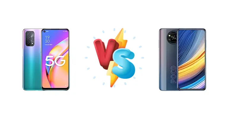 Oppo A93 5G vs Xiaomi Poco X3 Pro