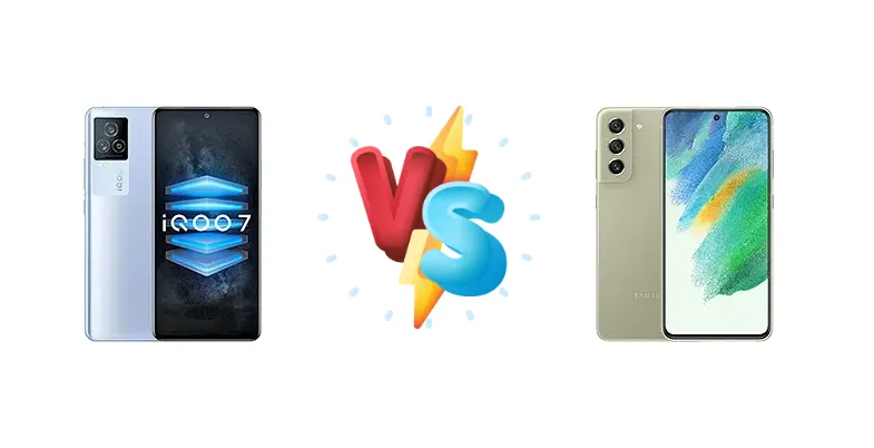vivo iQOO 7 vs Samsung Galaxy S21 FE 5G